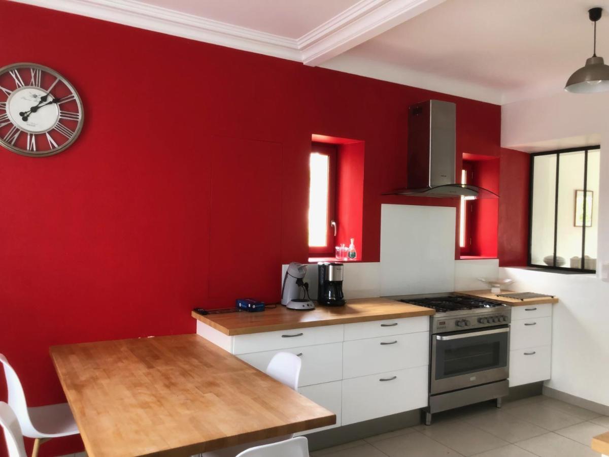 Villa Le Printemps, Maison 15 Pers Avec Piscine Chevire-le-Rouge Екстер'єр фото